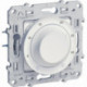 Thermostat électronique Chauffage / Climatisation 8A Blanc Scheneider Odace 