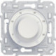 Thermostat électronique Chauffage / Climatisation 8A Blanc Scheneider Odace 
