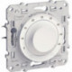 Thermostat électronique Plancher chauffant + Sonde 10A Blanc Schneider Electric Odace 