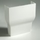 Cornet d'épanouissement Haut Goulotte GTL Blanc Pour Tableau Modulaire Iboco