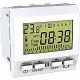 Thermostat Programmable hebdomadaire 2 modules - Blanc Schneider Unica