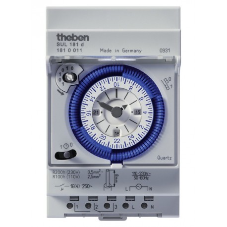 Horloge Programmable Analogique SUL 181 d Theben