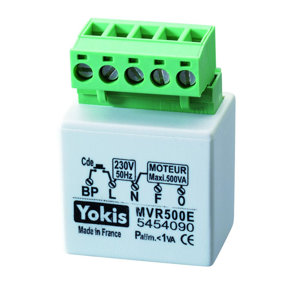 Télévariateur YOKIS Power 2,2A 500VA micro-module encastré