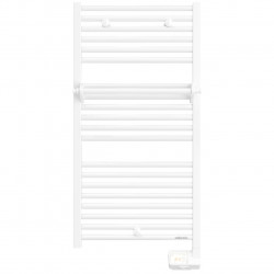 Radiateur sèche-serviettes électrique 2012 digital étroit 0500W blanc
