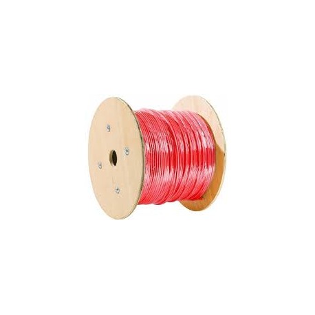 Cable SYT ROUGE 2 Paires AWG20 pour alarme incendie cable