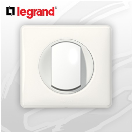 Permutateur complet Legrand Celiane Blanc Glossy Yesterday (doigt large)