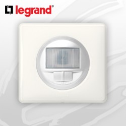 Interrupteur automatique complet Ecodétecteur Legrand Celiane Blanc Glossy Yesterday