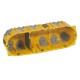 Boîte multipostes Prog. Ecobatibox - 3 postes - 6/8 modules - prof. 50 mm
