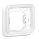 Support plaque Prog Plexo composable blanc Artic - 1 poste