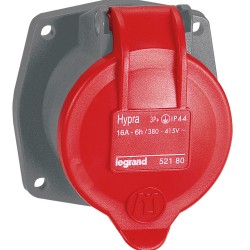 socle tableau hypra ip44 16 a 380 415 v 3p t plast rempl m l 10 a