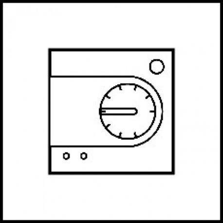 Thermostat sonde Art d'Arnould Epure MyHOME BUS - blanc satin