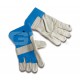 Gants de protection pour les travaux et le bricolage, taille 10,5, PELT, Anti Slip , CE - Categorie 2