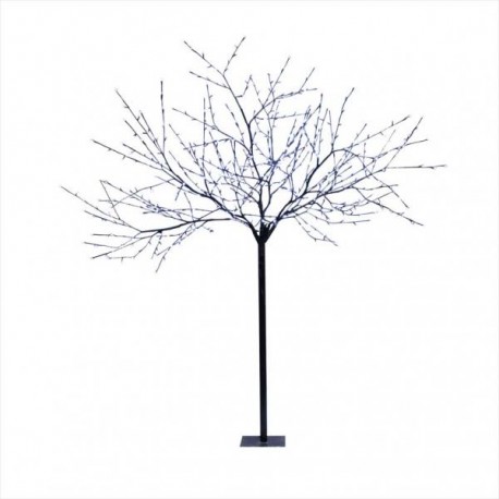 Arbres LED 3D 600Led blanc chaud branches noir 24V 24W