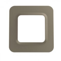 PLAQUE TYBOX 5100 BRONZE POUR THERMOSTAT TYBOX SERIE 5000