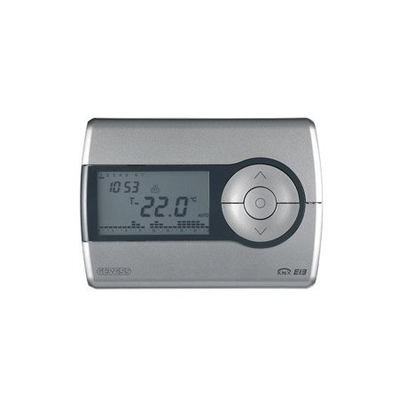 Thermostat programmable Blanc Gewiss master system knx domotique 