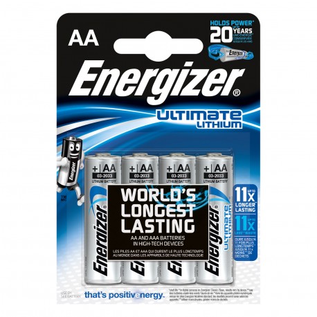 Ultimate lithium Energizer AA (L91)