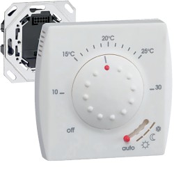 Thermostat semi-encastré avec FP