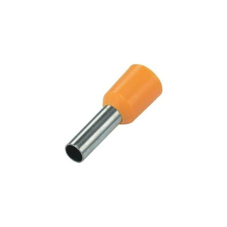 Embouts de câblage 1 x 1 mm² x 8 mm (x100pcs) - ROUGE / Klauke