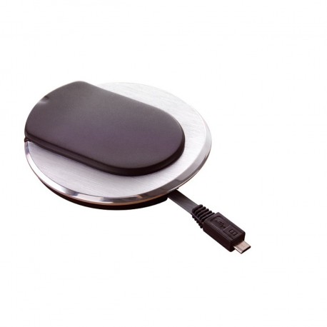 Point de connexion Logix prise 2P+T + chargeur USB Téléphone - Blanc / Planet Wattohm