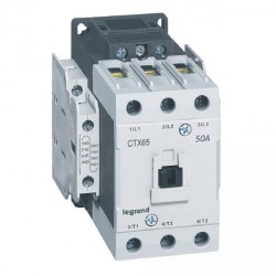 Contacteur de puissance CTX³ 65 - 3P - 50A - bornes à cage - 2NO+2NF - 415V~