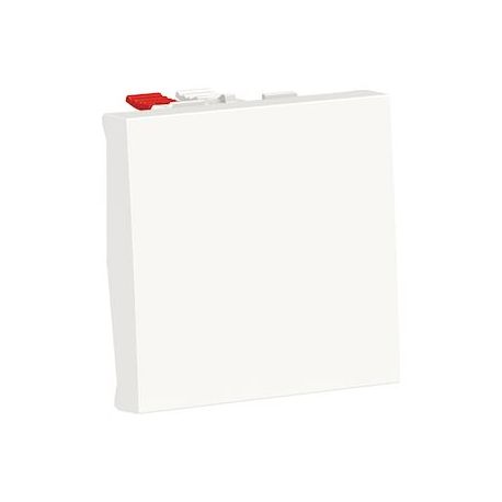 Unica - va-et-vient - 10A - connex rapide - 2 mod - Blanc - emballage en boîte