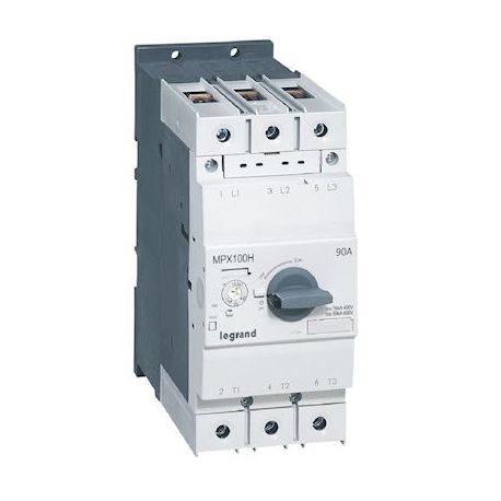 Disjoncteur moteur magnétothermique MPX³ 100H - 22 A - 100 kA
