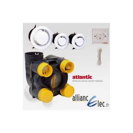 Atlantic EOLIX Vmc Simple Flux Kit SFP (Placo) Autoréglable 