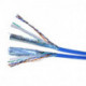 cable pour reseaux locaux cat 6 f utp 2x4 paires lsoh l 500 m lcs