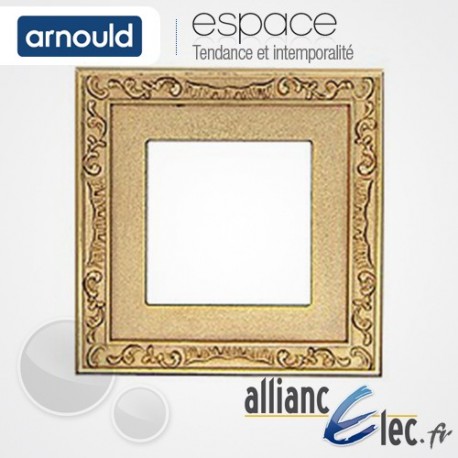 Plaque Louis XV 1 poste Simple Arnould Espace Style 