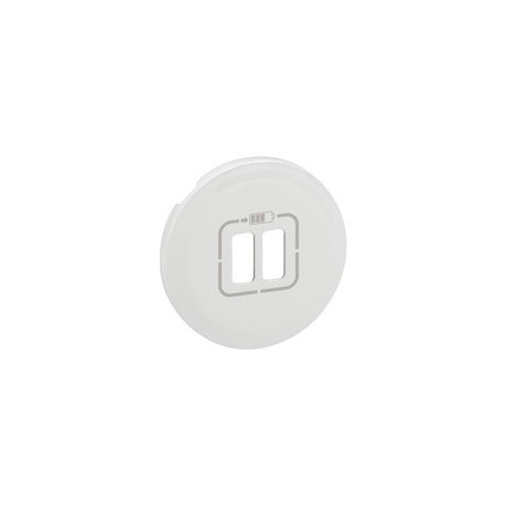 Prise USB double pour Chargeur blanc Legrand celiane + Enjoliveur