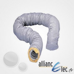 Gaine isolée Atlantic PVC diam. 125 - Longueur 10m 